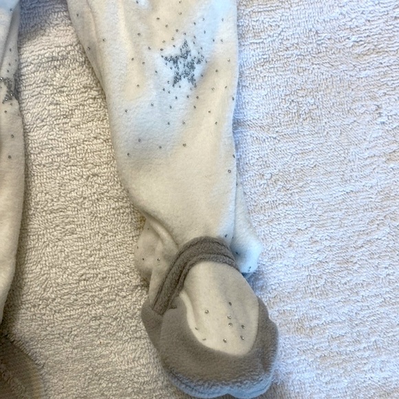 Must see all pics!! MOMMY’S LITTLE ANGEL Carter’s One Piece Winter Pajamas & Bow - Picture 6 of 12